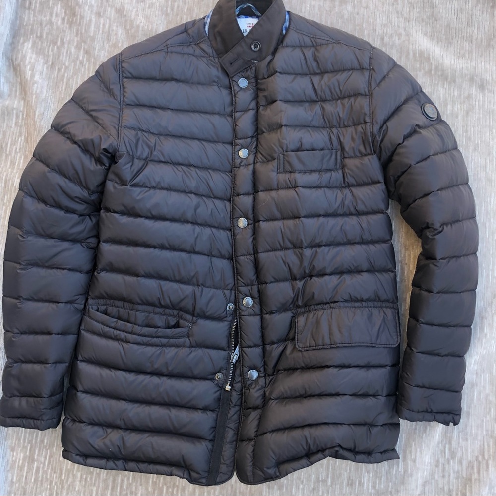 Ben Sherman Small Black Lined Quilted Puffer Jacket